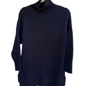 Barbour Knit Ribbed Cotton Sweater M